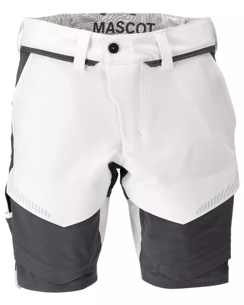Short MASCOT Ultimate Stretch - 22149-605-Blanc gris-48 Short MASCOT Ultimate Stretch - 22149-605-Blanc gris-48