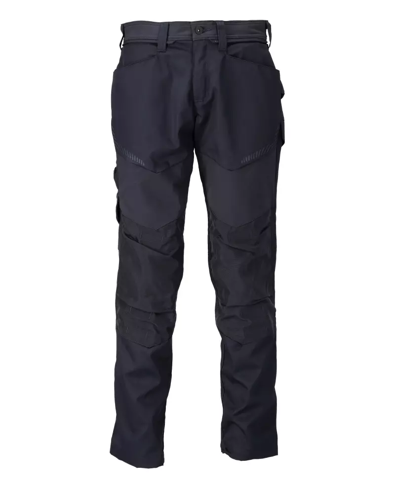 Pantalon de travail avec poches genouillères MASCOT Customized - 22479-230-Bleu marine-82-42