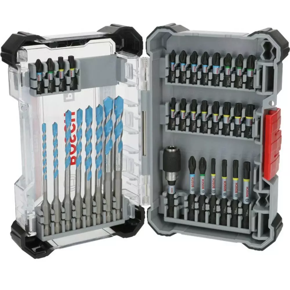 Embouts de vissage PRO impact et SET de forets multi-construction, 35 pcs. - BOSCH - 2608522518 Embouts de vissage PRO impact et SET de forets multi-construction, 35 pcs. - BOSCH - 2608522518