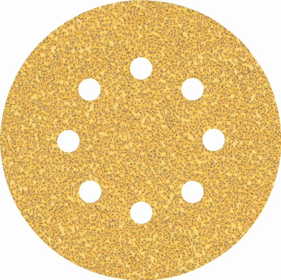 Feuille abrasive BOSCH EXPERT C470 pour ponceuse excentrique perforé - Grain 80 Ø 150 mm 5 pièces - 2608900815