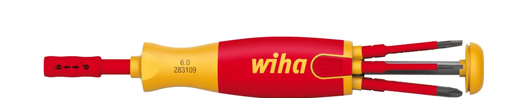 Tournevis avec magasin d'embouts WIHA LiftUp electric - 41235