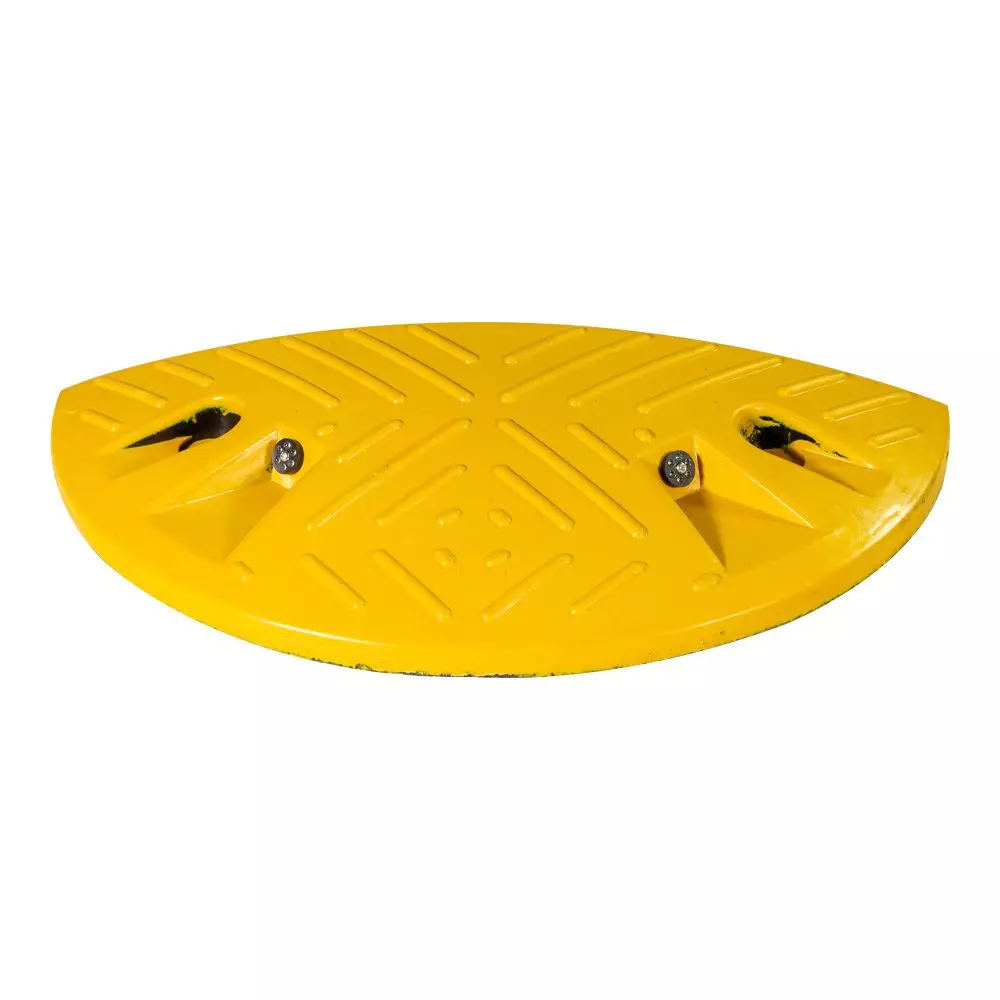2 éléments modules 1/2 rond de ralentisseur Eco Bump - 215 x 430 m - H 50 mm - Jaune + Noir - NOVAP - 8005023 + 8005030 2 éléments modules 1/2 rond de ralentisseur Eco Bump - 215 x 430 m - H 50 mm - Jaune + Noir - NOVAP - 8005023 + 8005030