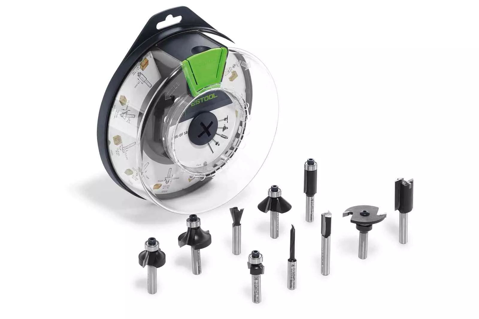 Boîte de fraises Box-OF HW S8 Mix - FESTOOL - 498979