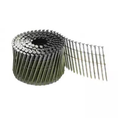 Pointe annelée en rouleau BOSTITICH pour cloueur N512C - 3.8x110 mm - Rouleau 2160 - N130P-380R110 Pointe annelée en rouleau BOSTITICH pour cloueur N512C - 3.8x110 mm - Rouleau 2160 - N130P-380R110