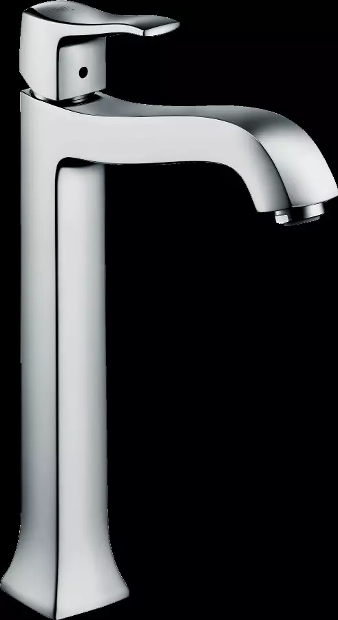 Mitigeur de lavabo HANSGROHE Metris Classic  surélevé pour vasque libre, avec tirette et vidage chromé - 31078000