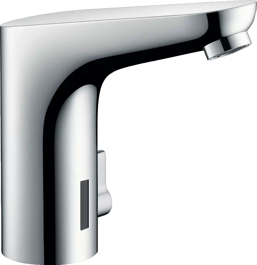 Mitigeur de lavabo HANSGROHE Focus  électronique avec manette de réglage de température sur batterie chromé - 31171000