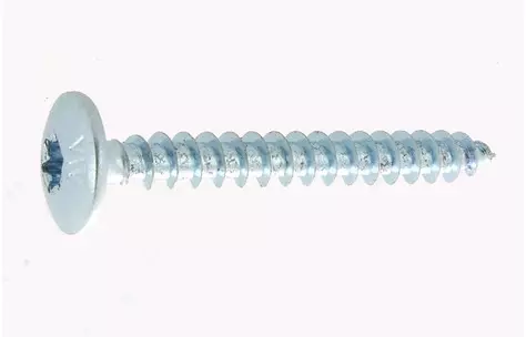 Vis de penture VISWOOD Tête ronde large - Ø7 x 90 mm - Acier zingué blanc - Boite de 100 - 3117090 Vis de penture VISWOOD Tête ronde large - Ø7 x 90 mm - Acier zingué blanc - Boite de 100 - 3117090