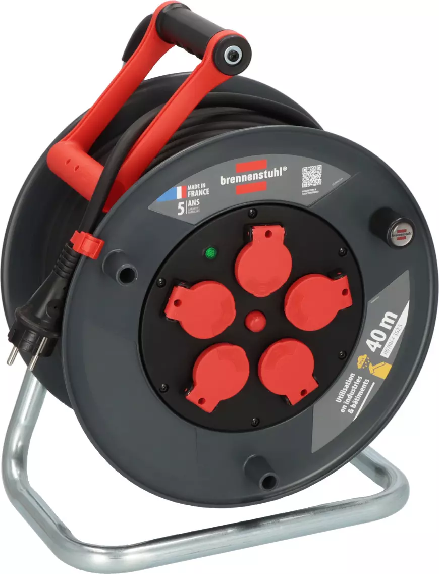 Enrouleur de câble 320 KU 4201 Professional, 40m H07RN-F 3G2,5, IP44 - BRENNENSTUHL - 9232401100 Enrouleur de câble 320 KU 4201 Professional, 40m H07RN-F 3G2,5, IP44 - BRENNENSTUHL - 9232401100