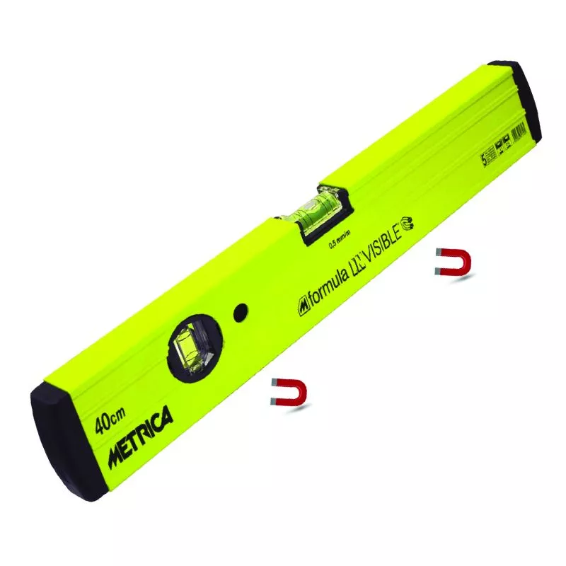 Niveau formula invisible 2 fioles 120cm - METRICA - 32842 Niveau formula invisible 2 fioles 120cm - METRICA - 32842
