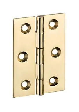 Charnière de meuble laiton massif étiré 40x25