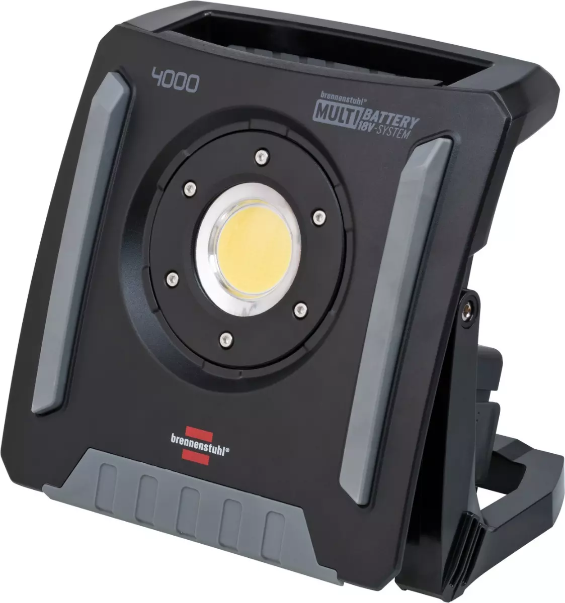 Projecteur LED Multi 4000MA IP65 rechargeable - BRENNENSTHUL - sans batterie (compatible multi batteries) - 1173140400 Projecteur LED Multi 4000MA IP65 rechargeable - BRENNENSTHUL - sans batterie (compatible multi batteries) - 1173140400