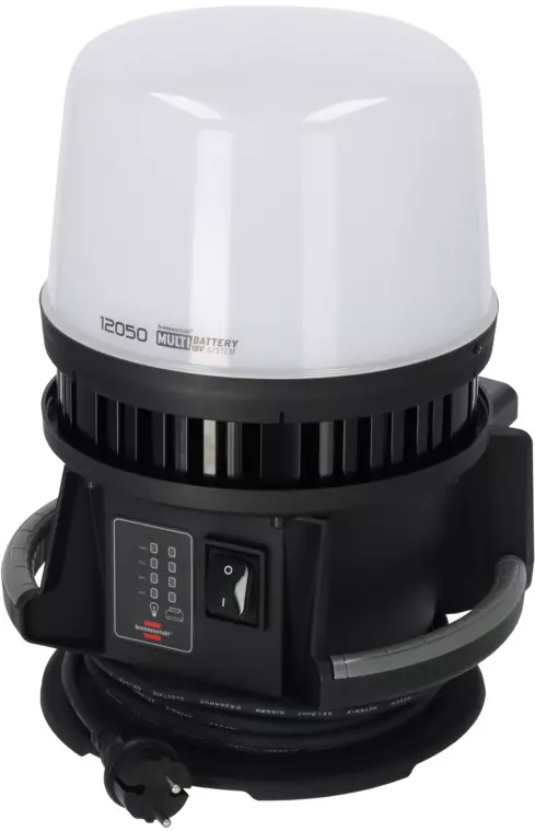 Projecteur de chantier BRENNENSTUHL LED Multi Battery 12050 MH 360° hybride - 1173700003 Projecteur de chantier BRENNENSTUHL LED Multi Battery 12050 MH 360° hybride - 1173700003
