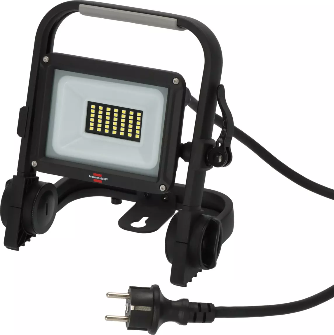Projecteur LED portable JARO 3060 M, 2300 lm, 20 W, 2 m H07RN-F 3G1,0, IK08, IP65 - BRENNENSTUHL - 1171250243 Projecteur LED portable JARO 3060 M, 2300 lm, 20 W, 2 m H07RN-F 3G1,0, IK08, IP65 - BRENNENSTUHL - 1171250243