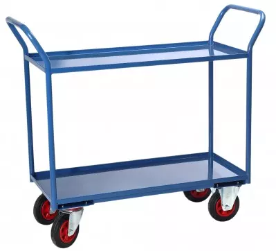 Servante à 2 plateaux tôle 935 x 435 mm 400 kg - FIMM - 880000552 Servante à 2 plateaux tôle 935 x 435 mm 400 kg - FIMM - 880000552