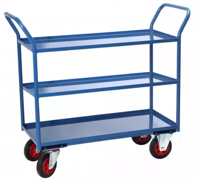 Servante à 3 plateaux tôle 935 x 435 mm 400 kg - FIMM - 880000555 Servante à 3 plateaux tôle 935 x 435 mm 400 kg - FIMM - 880000555