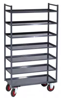 Servante multi-niveaux à 7 plateaux tôle 935 x 435 mm 400 kg - FIMM - 880000564 Servante multi-niveaux à 7 plateaux tôle 935 x 435 mm 400 kg - FIMM - 880000564