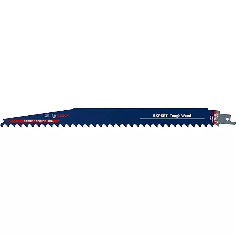 Lame scie sabre EXPERT Carbure Bois 300mm S1242KHM - BOSCH - 2608900406