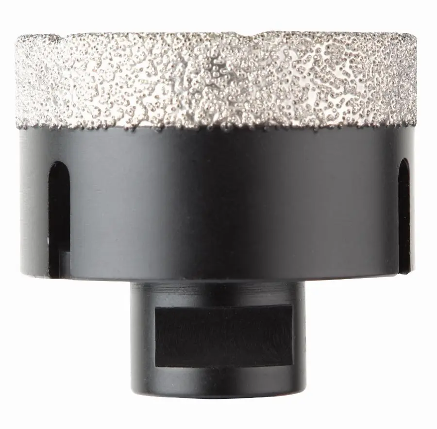 Scie trépan diamant Ø 68 à sec DIAGER avec emmanchement M14 pour meuleuse - 440CD068