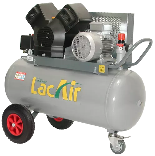 Compresseur TwinAir 28/100T 100L 28M³/H Tri 3CV LACME - 463300