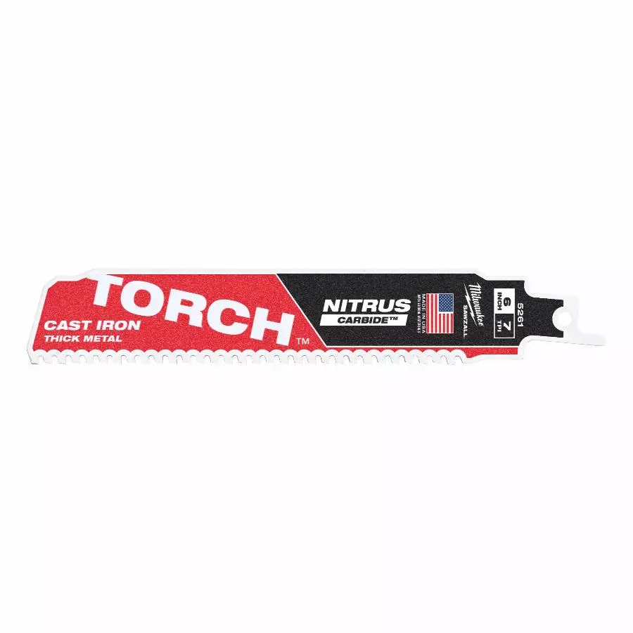 Lame de scie sabre MILWAUKEE TCT Torch nitrus 150 mm - 48005261