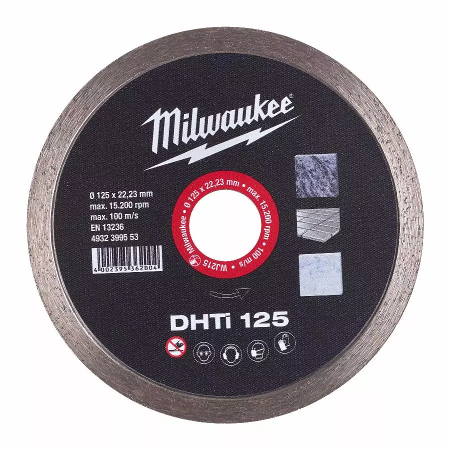 Disque diamant MILWAUKEE DHTI - Ø 125 mm - 4932399553
