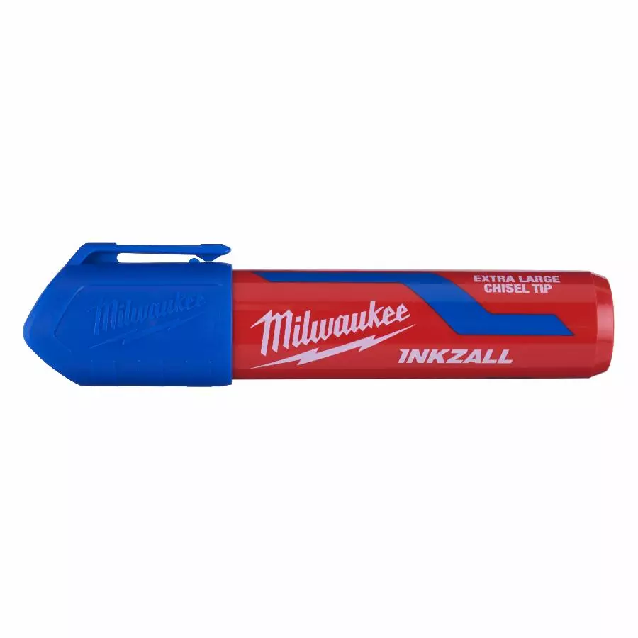 Marqueur Inkzall MILWAUKEE Bleue pointe XL - 4932471561