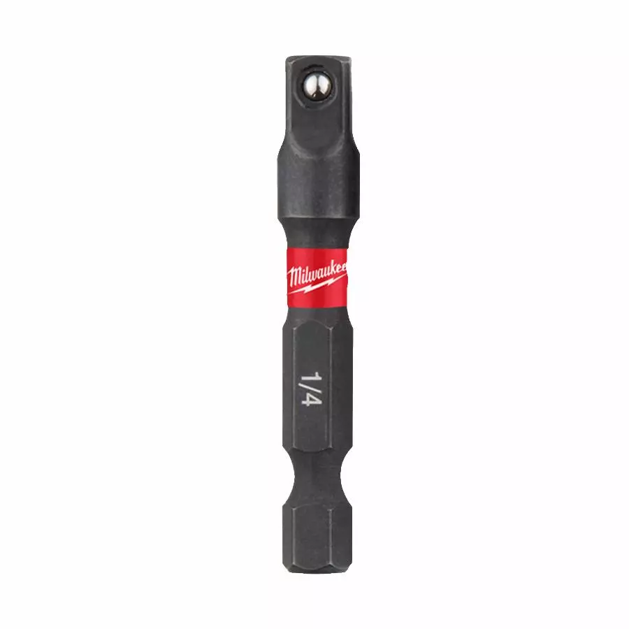 Adaptateur MILWAUKEE Shockwave - Hex 1/4" > Carré 1/4" - 4932471826