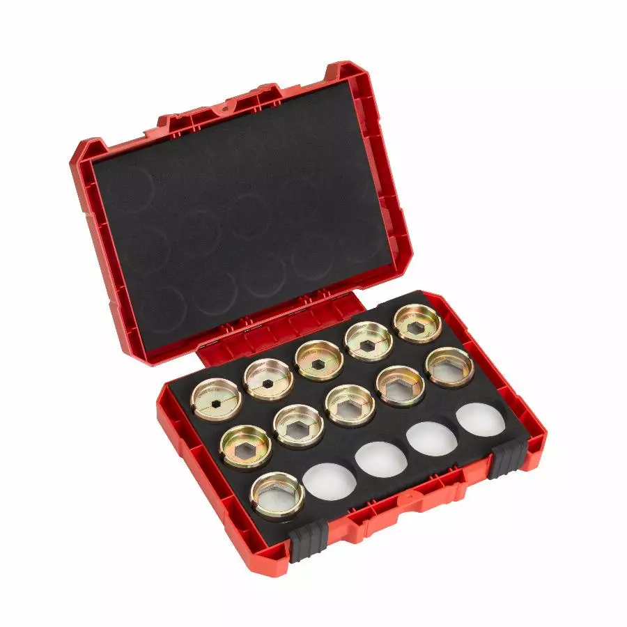 Coffret de matrices MILWAUKEE DIN 22 CU - 11 pièces - 4932471997