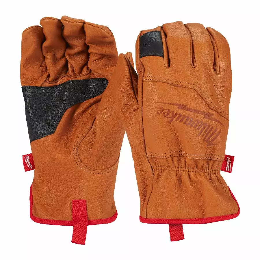 Gants MILWAUKEE Cuir - Taille 9 - 4932478124