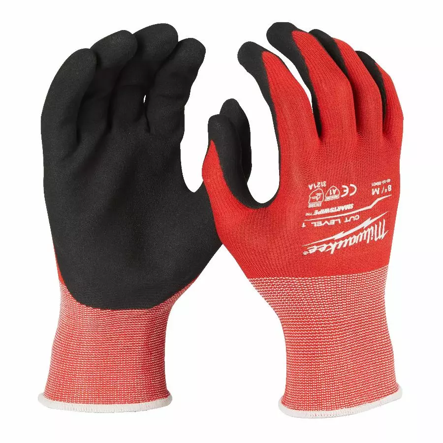 Gants MILWAUKEE Anti coupure niveau 1/A - Taille 10 - 4932471418