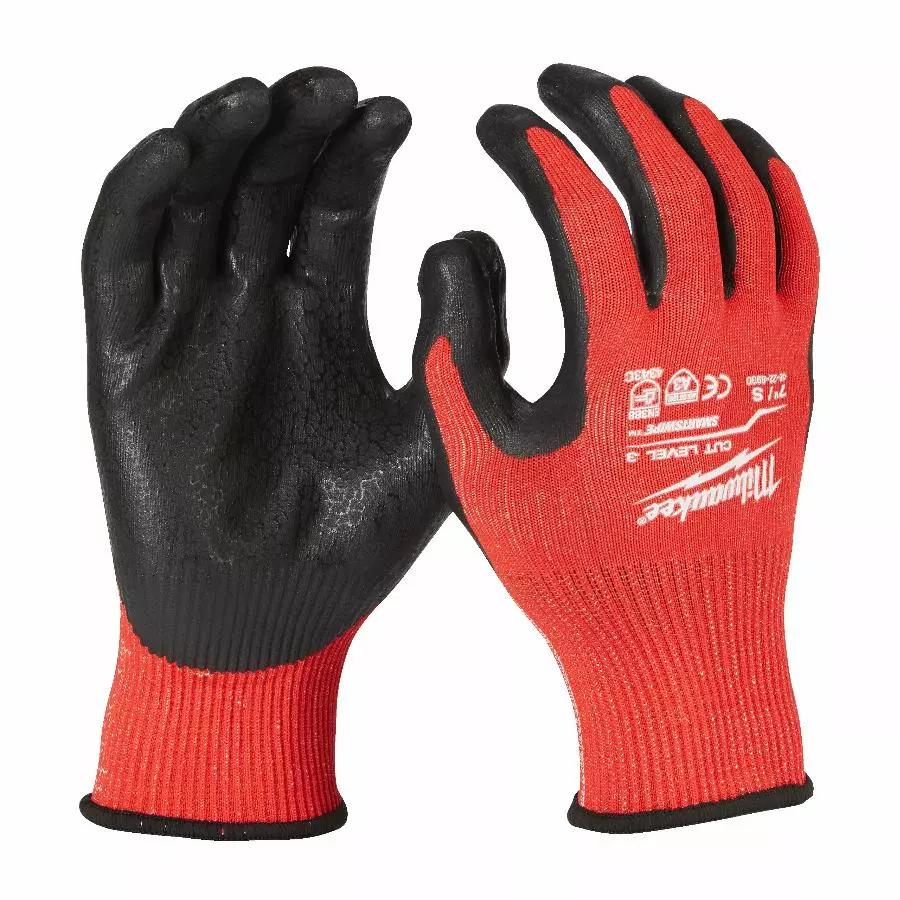Gants MILWAUKEE Anti coupure niveau 3/C - Taille 9 - 4932471421 Gants MILWAUKEE Anti coupure niveau 3/C - Taille 9 - 4932471421