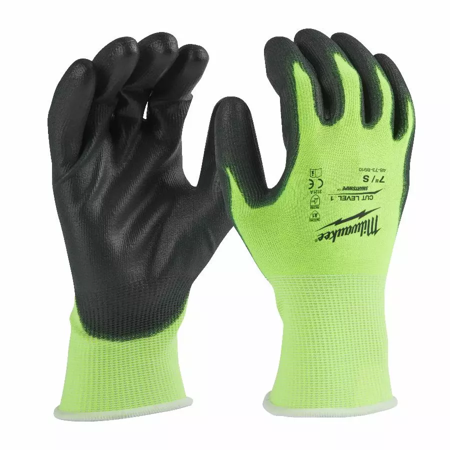 Gants MILWAUKEE HV Anti coupure niveau 1/A - Taille 8 - 4932479917 Gants MILWAUKEE HV Anti coupure niveau 1/A - Taille 8 - 4932479917