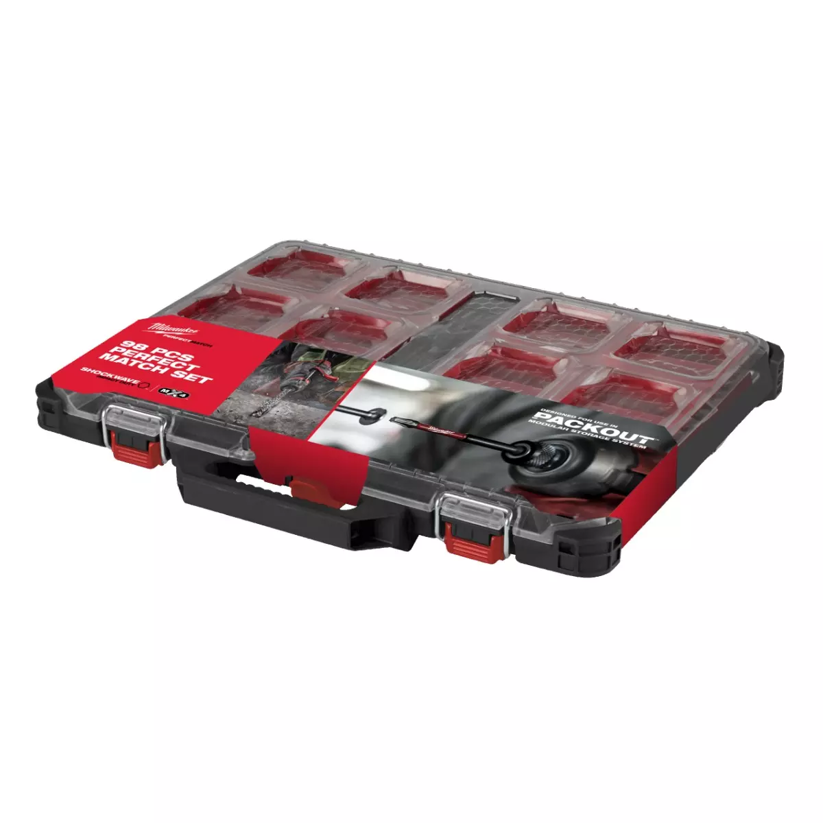 Set organisateur consommable 98 pcs PACKOUT™ - Milwaukee - 4932499760 Set organisateur consommable 98 pcs PACKOUT™ - Milwaukee - 4932499760