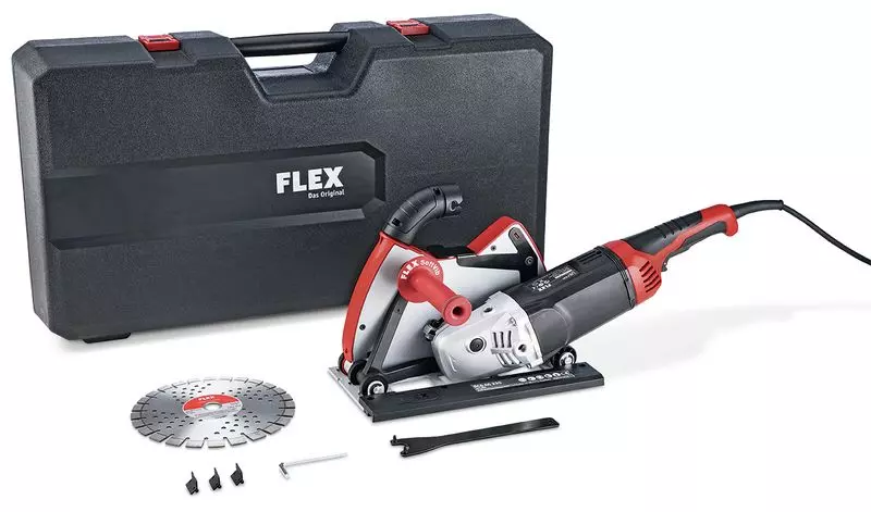Meuleuse d'angle 2600W Ø230 FLEX + carter + disque Ø230 - 494631