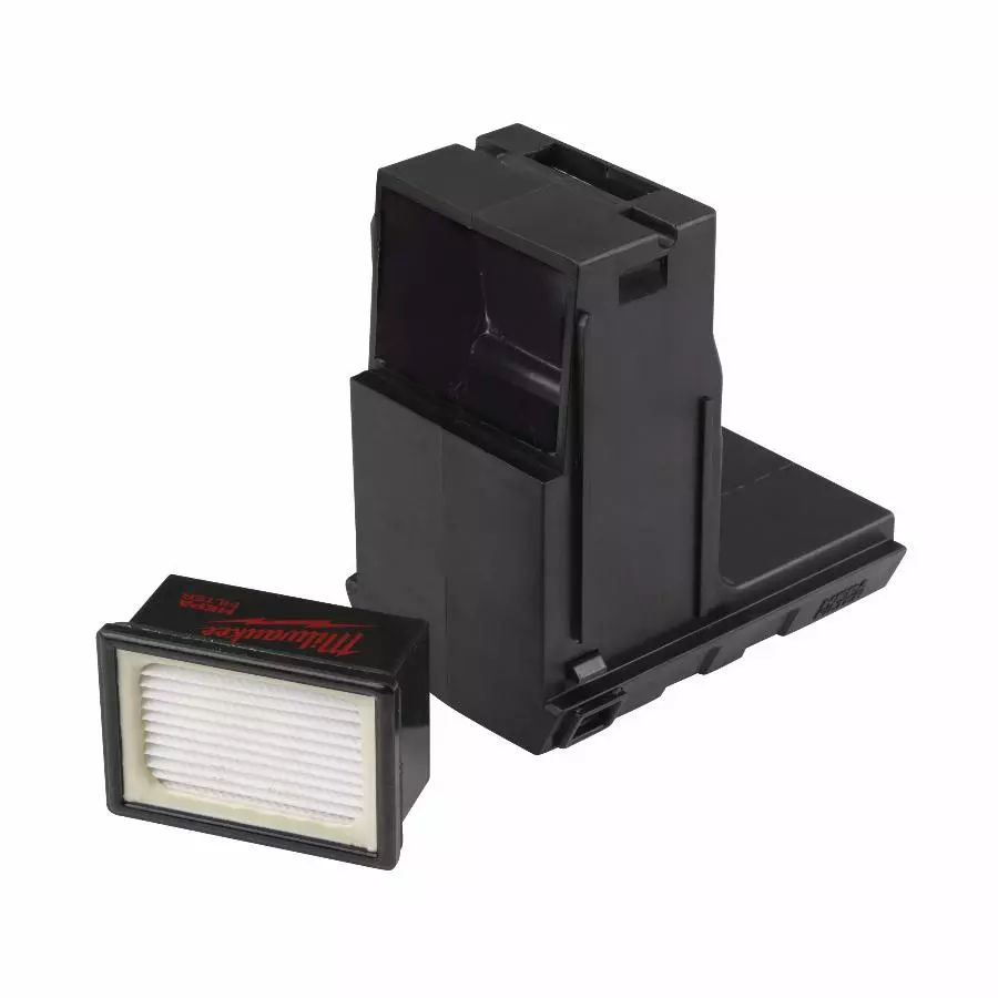 Set HEPA MILWAUKEE pour M12DE - Filtre + Bac + Couvercle - 49902342