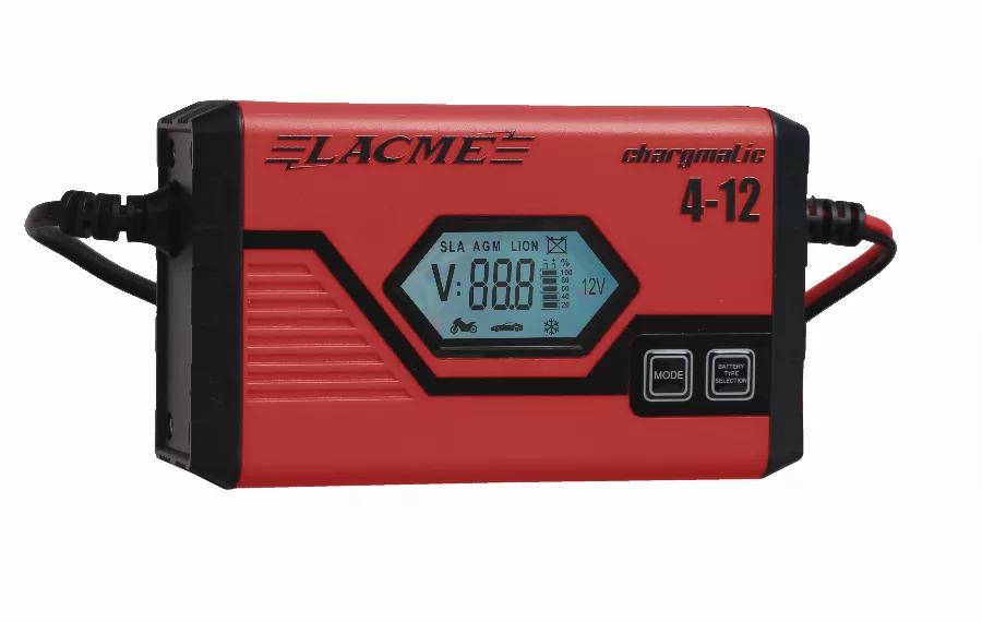Chargeur de Batterie LACME Chargmatic 412 Pour batteries 12 Volts de 30 a 300 Ah - 508400