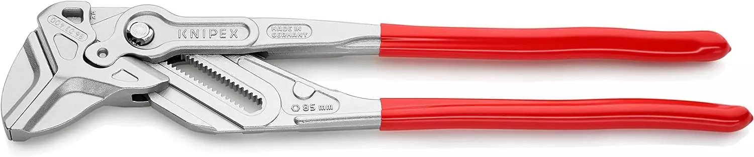 Pince-clé XL - 400 mm - Chromée gainée PVC - KNIPEX - 8603400