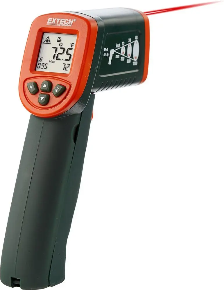  Mini thermomètre infrarouge Extech IR267 avec type K - METRICA - 73013
