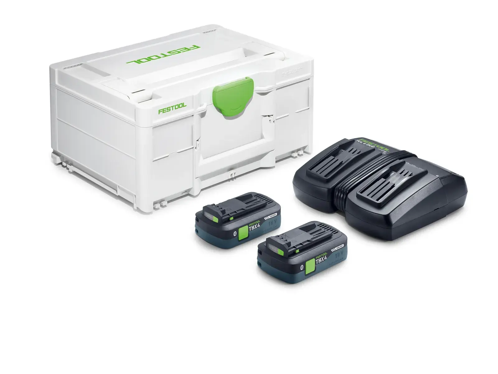 Set Énergie SYS 18V 2xTBX4/TCL6DUO - FESTOOL - 578819