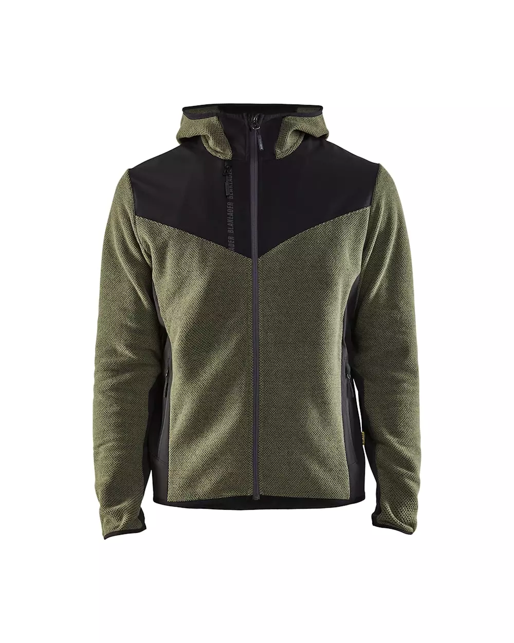 Veste tricotée BLAKLADER Softshell - Vert foncé/Noir - 594025364199S Veste tricotée BLAKLADER Softshell - Vert foncé/Noir - 594025364199S