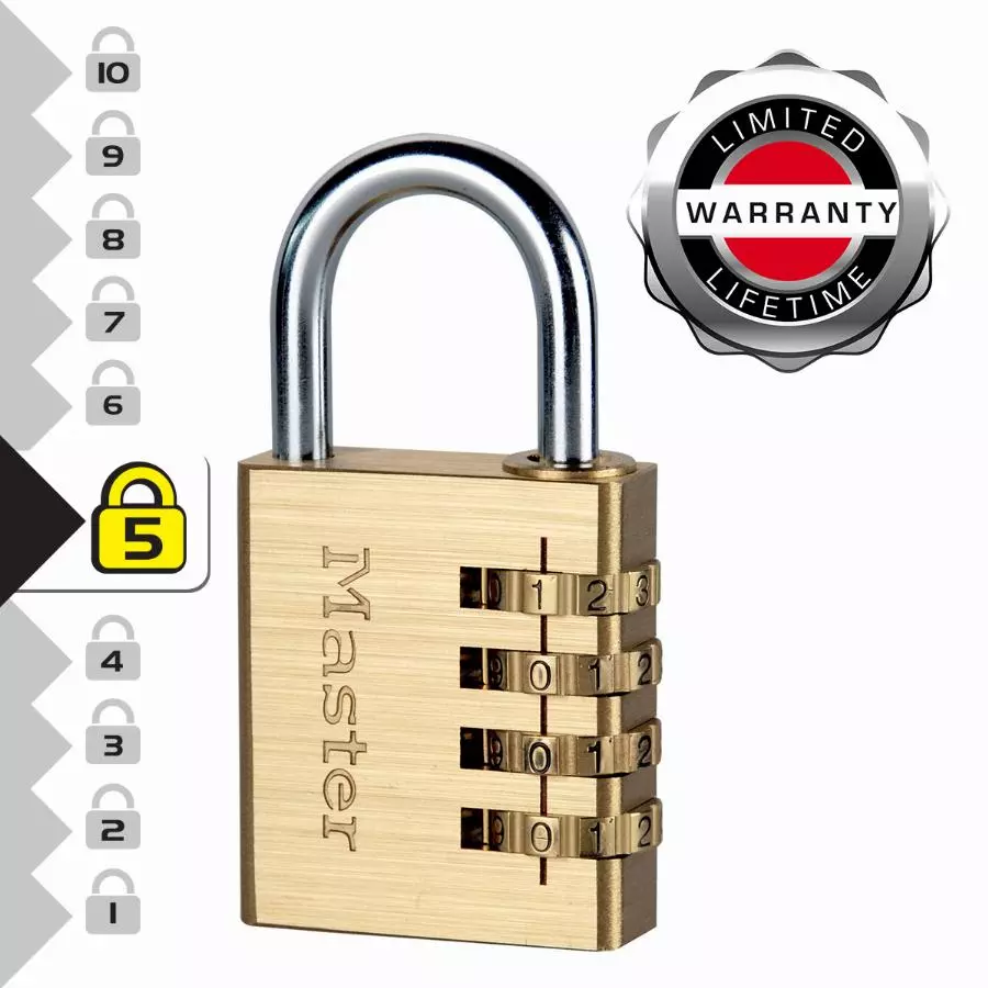 MASTER LOCK CADENAS A COMBINAISON PROGRAMMABLE MASTER LOCK CADENAS A COMBINAISON PROGRAMMABLE