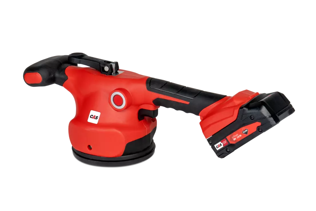 Ventouse vibrante Quake Energy Cas - Ø 127 mm - 18V/2Ah - Inclus Batterie + Chargeur - RUBI - 60934