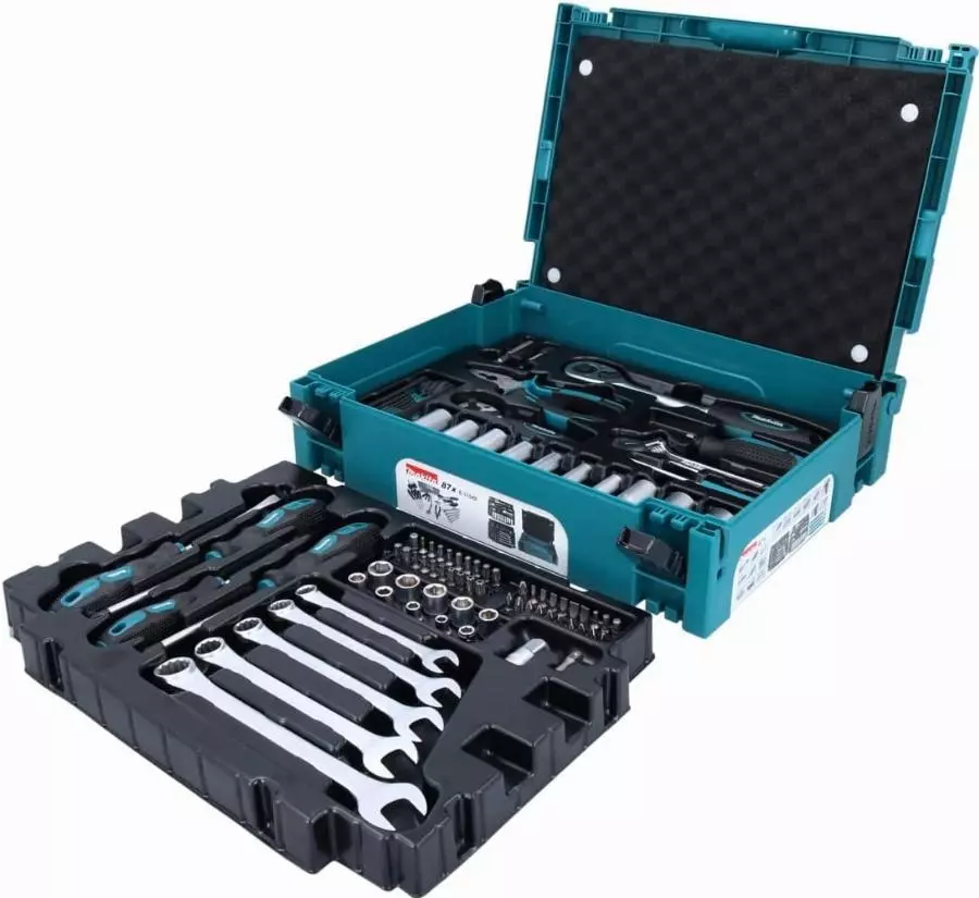 Coffret MAKPAC Outillage à main 87 PCS - MAKITA -E-11542 Coffret MAKPAC Outillage à main 87 PCS - MAKITA -E-11542