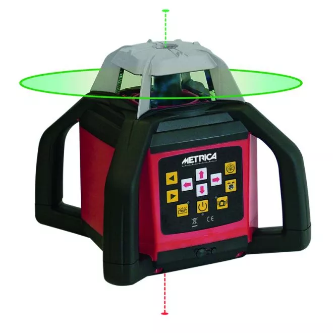 Laser rotatif IP66 man METRICA Vert - 61352