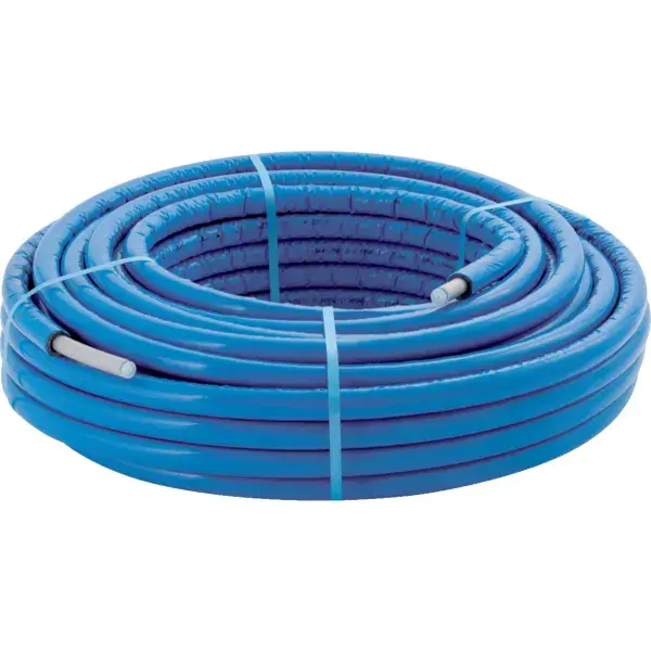 Tube multicouche GEBERIT Flowfit - Avec pré-isolation ronde, en couronne - Ø 16 mm x L. 50 M - 619.100.00.1