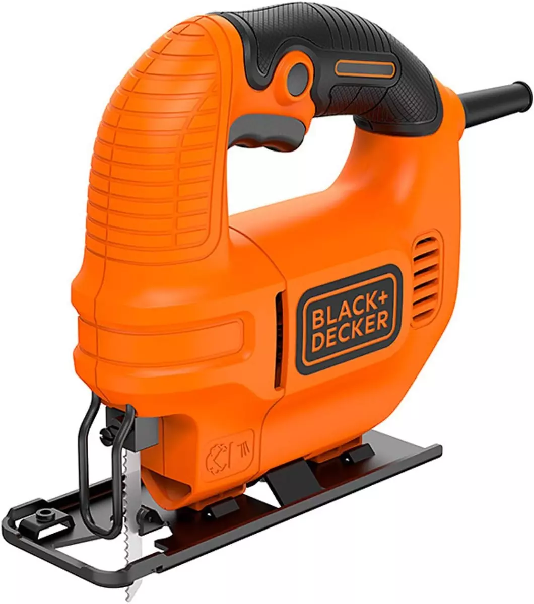 Scie sauteuse filaire BLACK+DECKER - 400W avec lame - KS501-QS