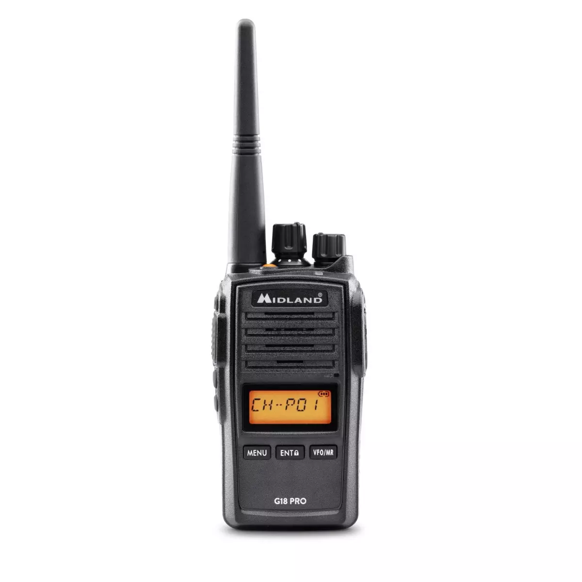 Talkie walkie MIDLAND G18 Pro - Avec batterie, chargeur, et clip ceinture - C1145.02