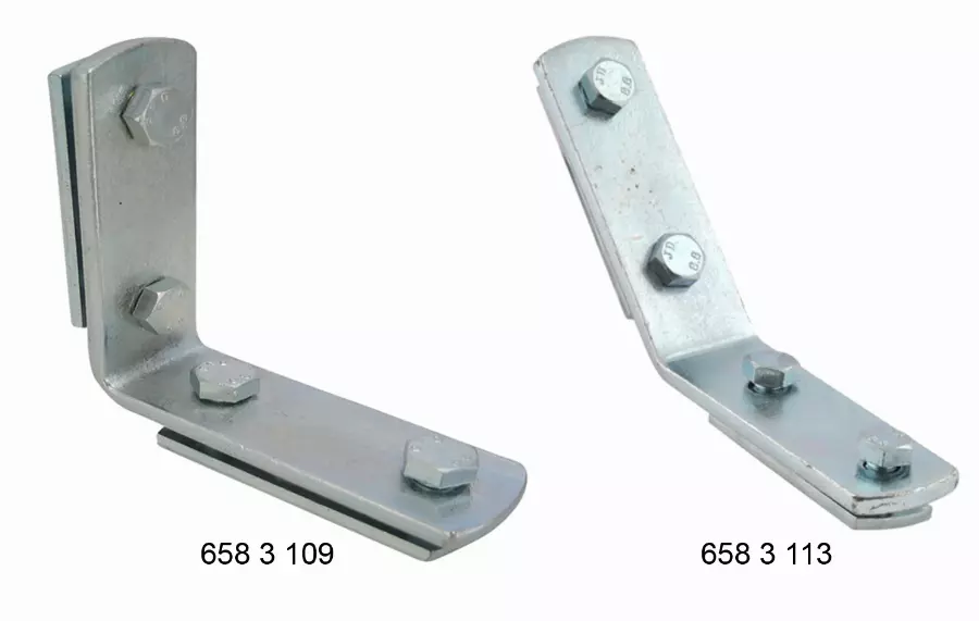 Equerres avec plaques de verrouillage WALRAVEN ez - Pour en rail BIS RapidRail® WM0-35 EZ 90° - 6583109