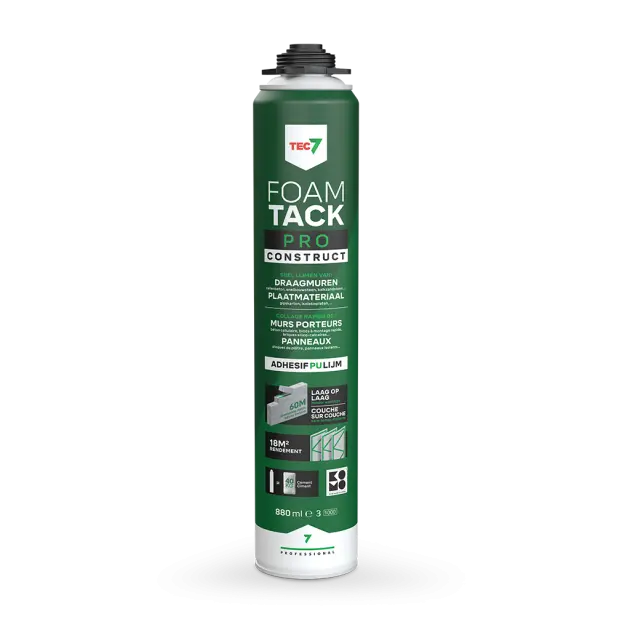 FoamTack Pro Construct - colle mousse pour murs - TEC7 - 670008227