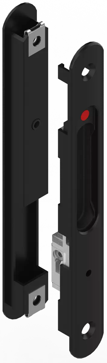 Coquille double de coulissant Silène 6795 LA CROISÉE DS - Noir - DS6795-013                   